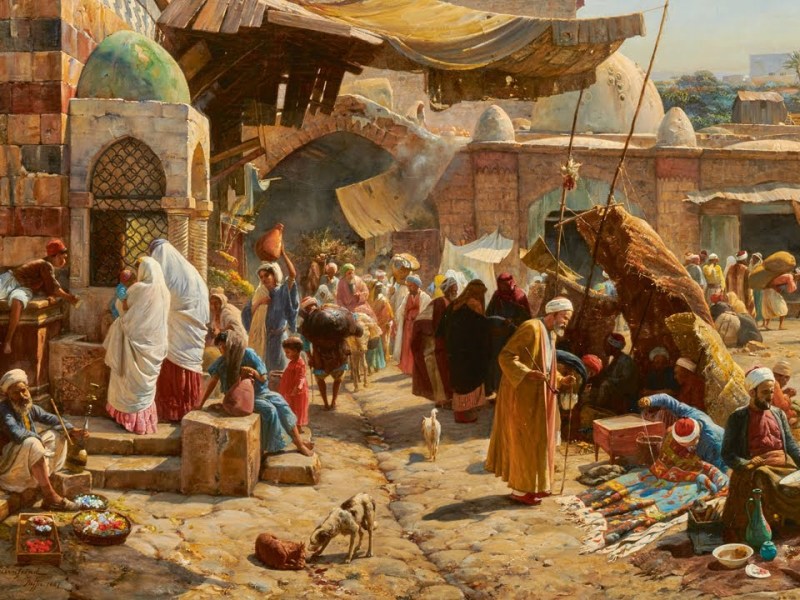 Traveling Through Time with Orientalist Authors